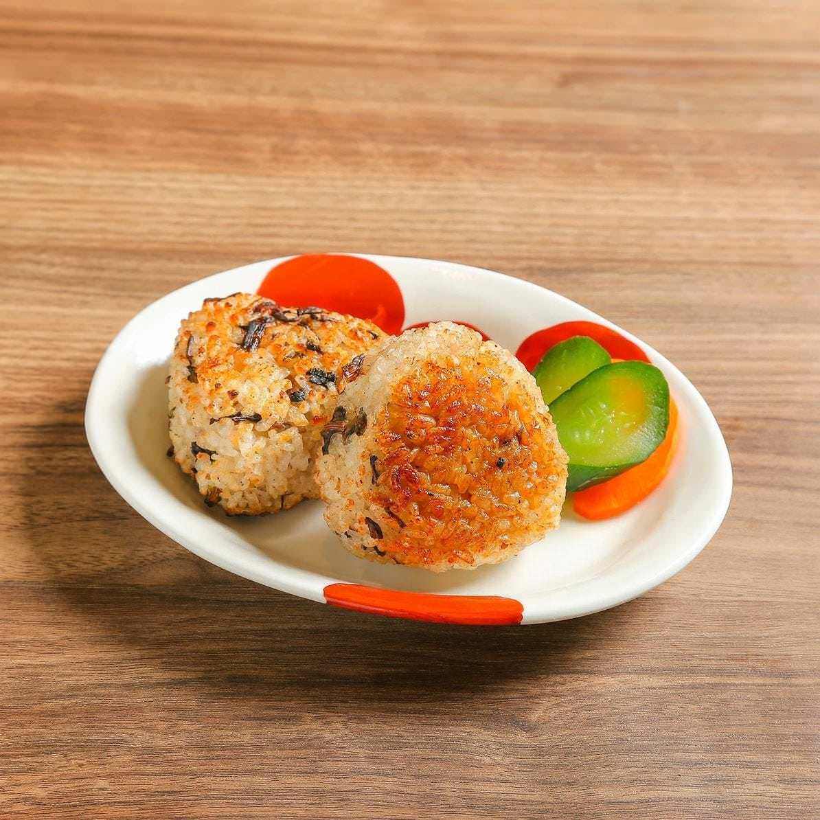 Grilled rice balls [2 pieces]