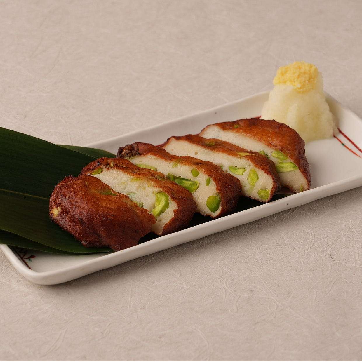 そら豆のさつま揚げ