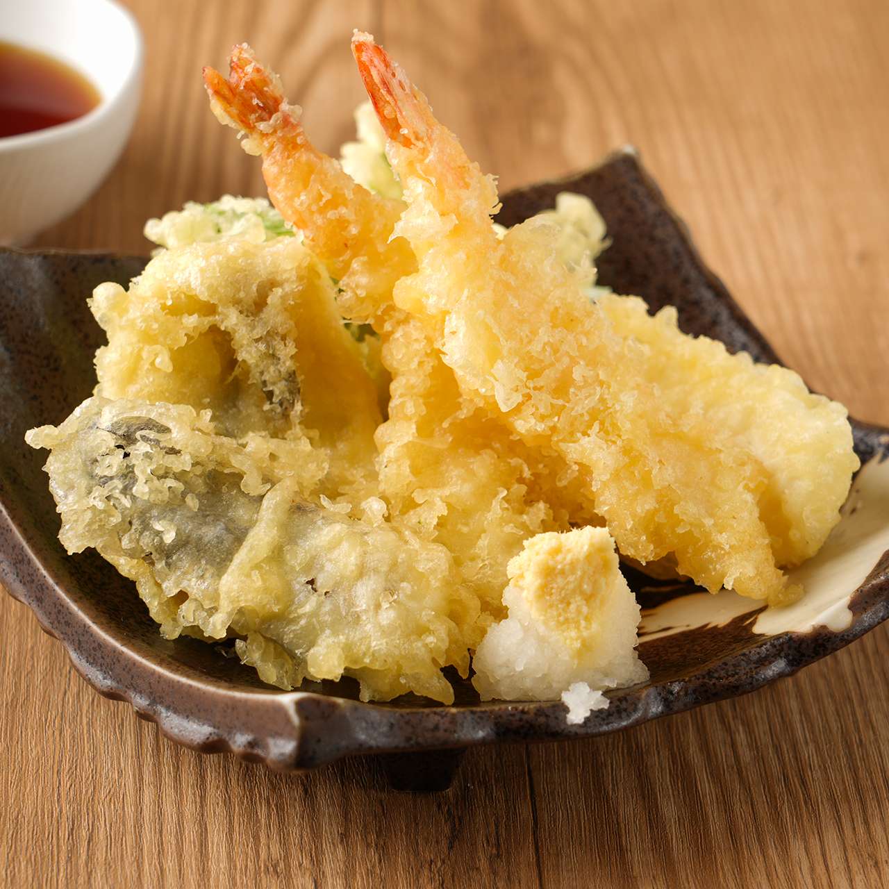 天ぷらの盛り合わせ