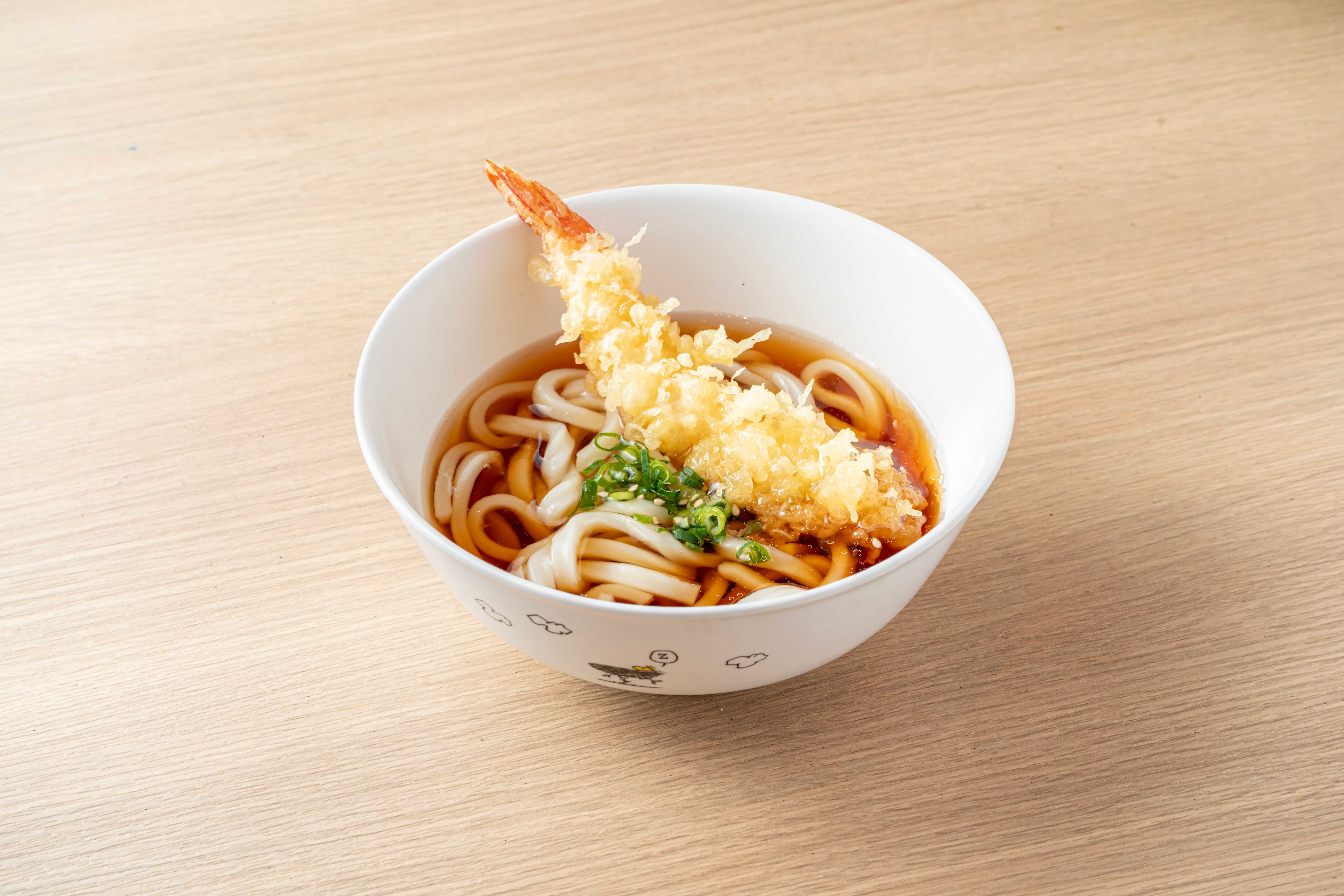  【お子様単品】海老天うどん