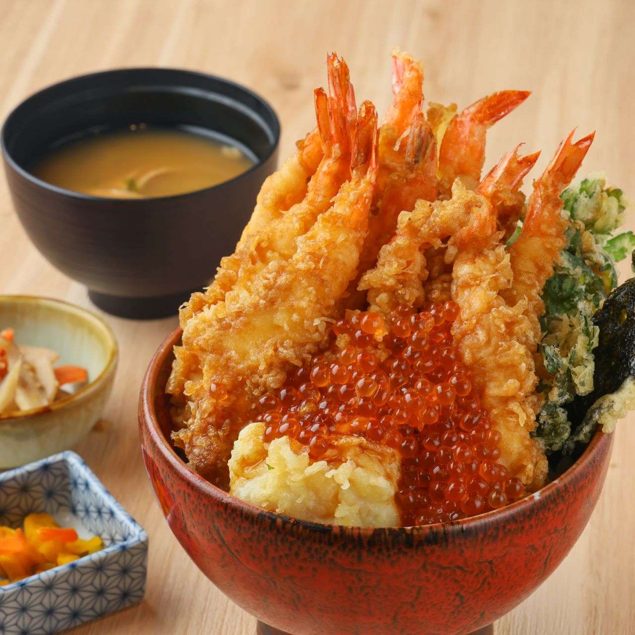  いくら〈特盛り〉天丼　10本
