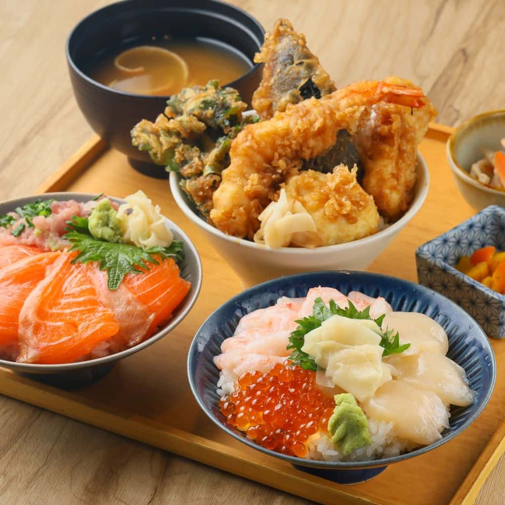 『おいしさ３倍』選べる丼ぶり　-ハーフ丼　全１２種-