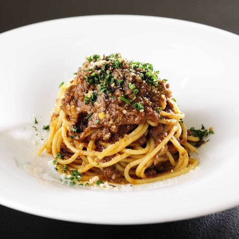 黒毛和牛のデミグラス　ボロネーゼパスタ