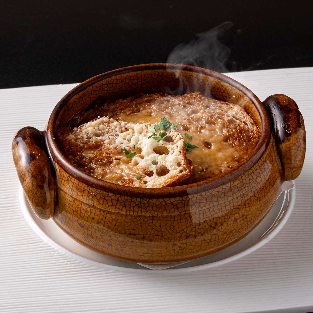 淡路島玉ねぎの オニオングラタンスープ