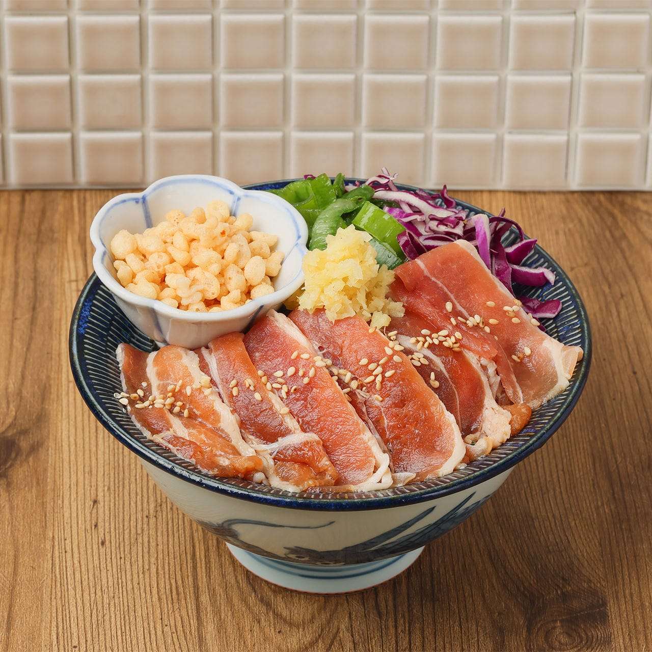 豬肉薑炒飯文字燒
