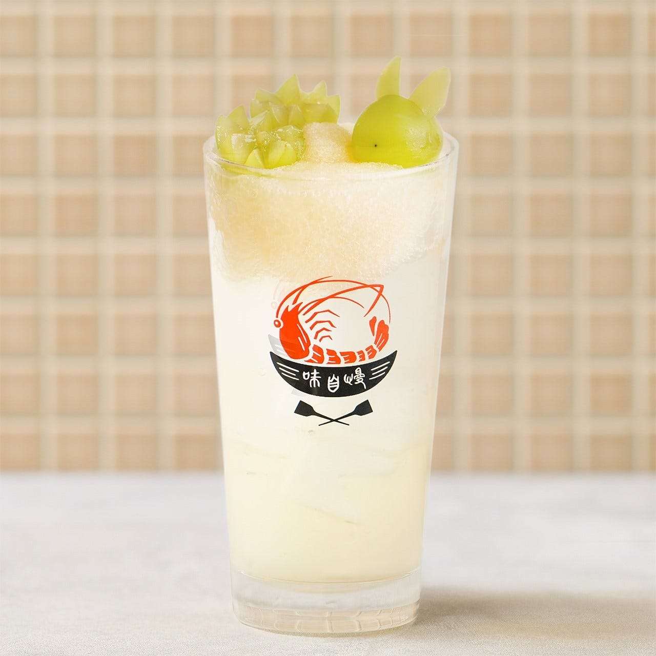 シャインマスカット＆レモンみぞれサワー