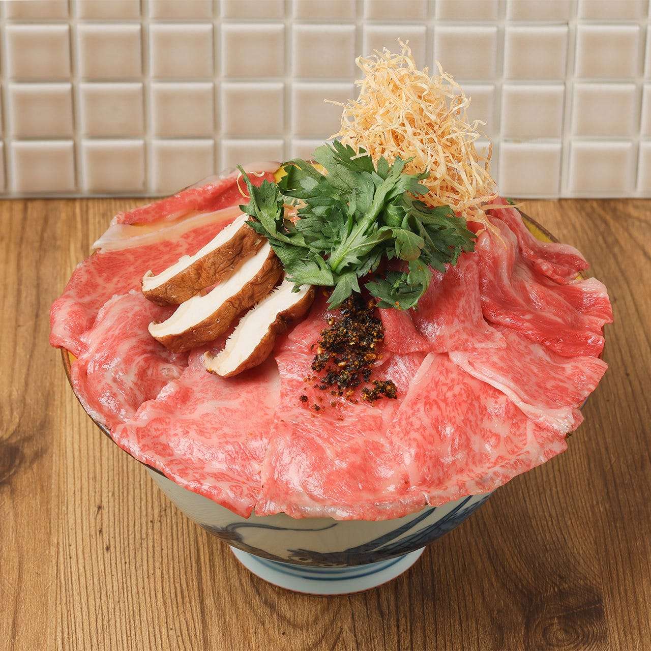 日本黑毛牛肉壽喜燒文字燒