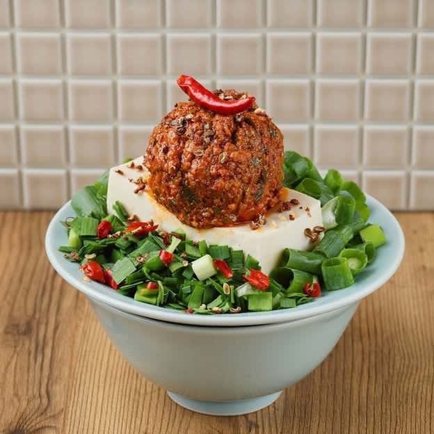 麻婆豆腐文字燒