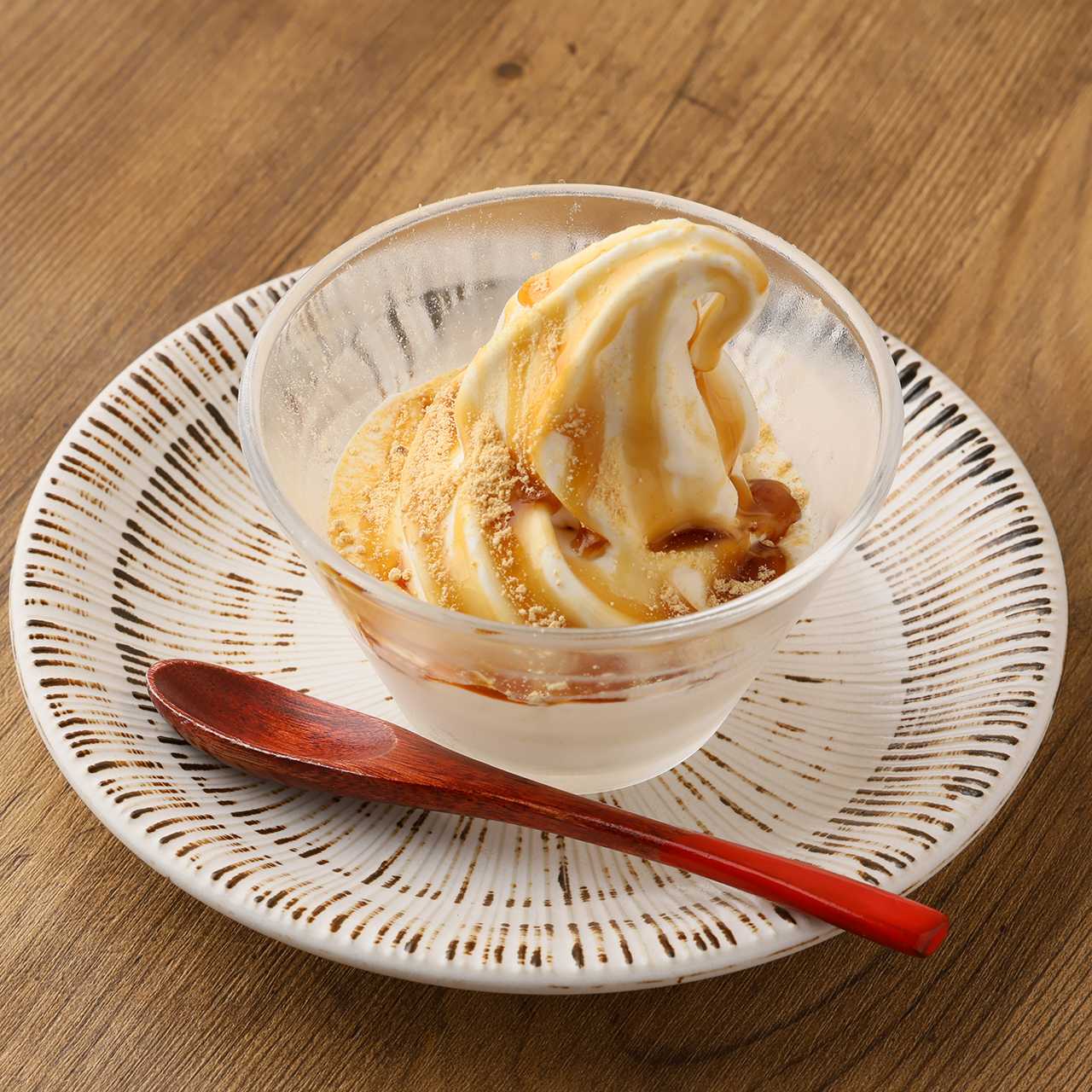 黒蜜きなこソフトクリーム