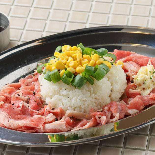 牛肉蒜蓉飯
