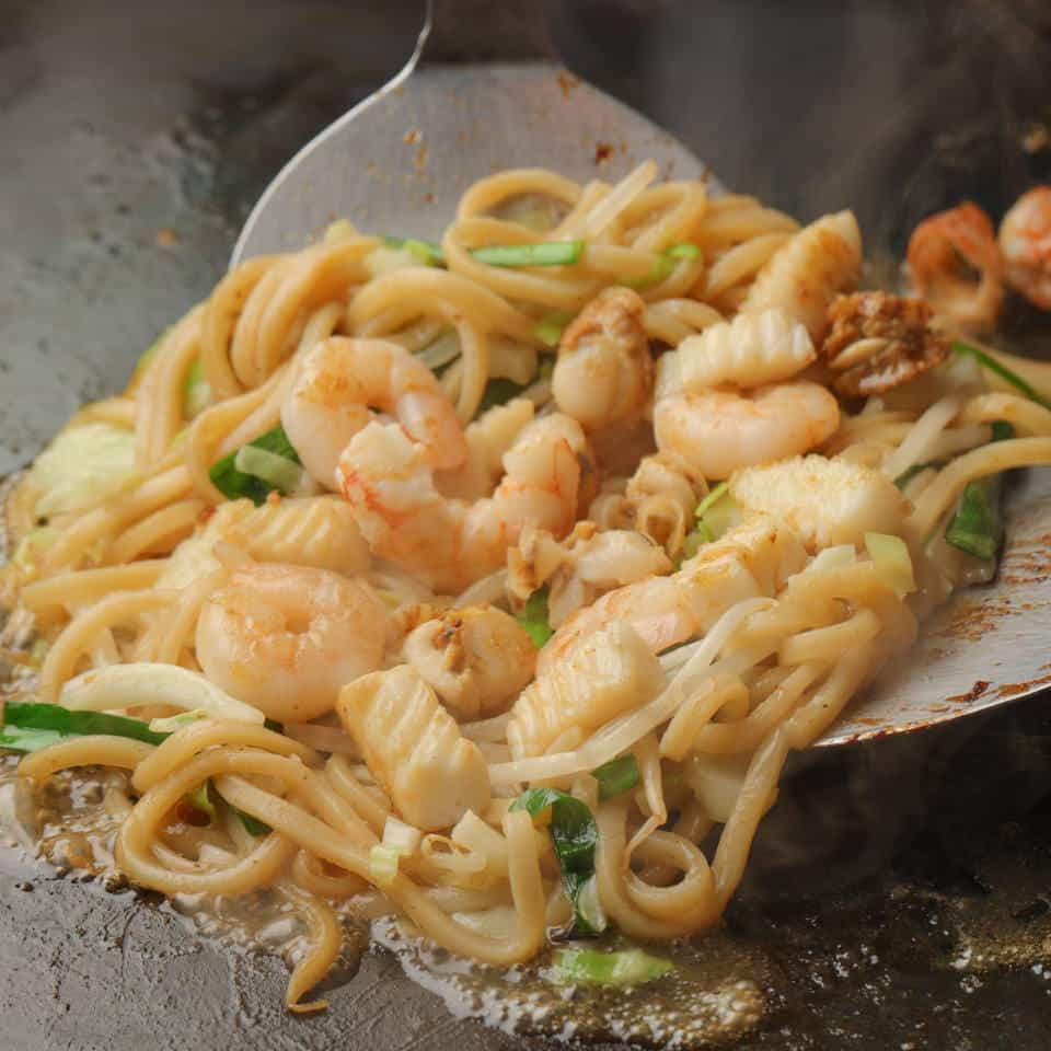 海鮮塩焼きそば