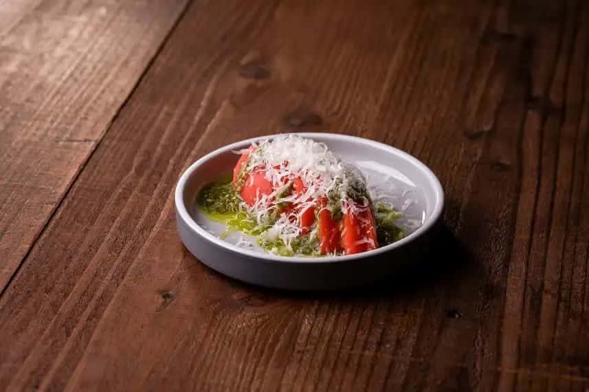 トマトのバジルチーズ