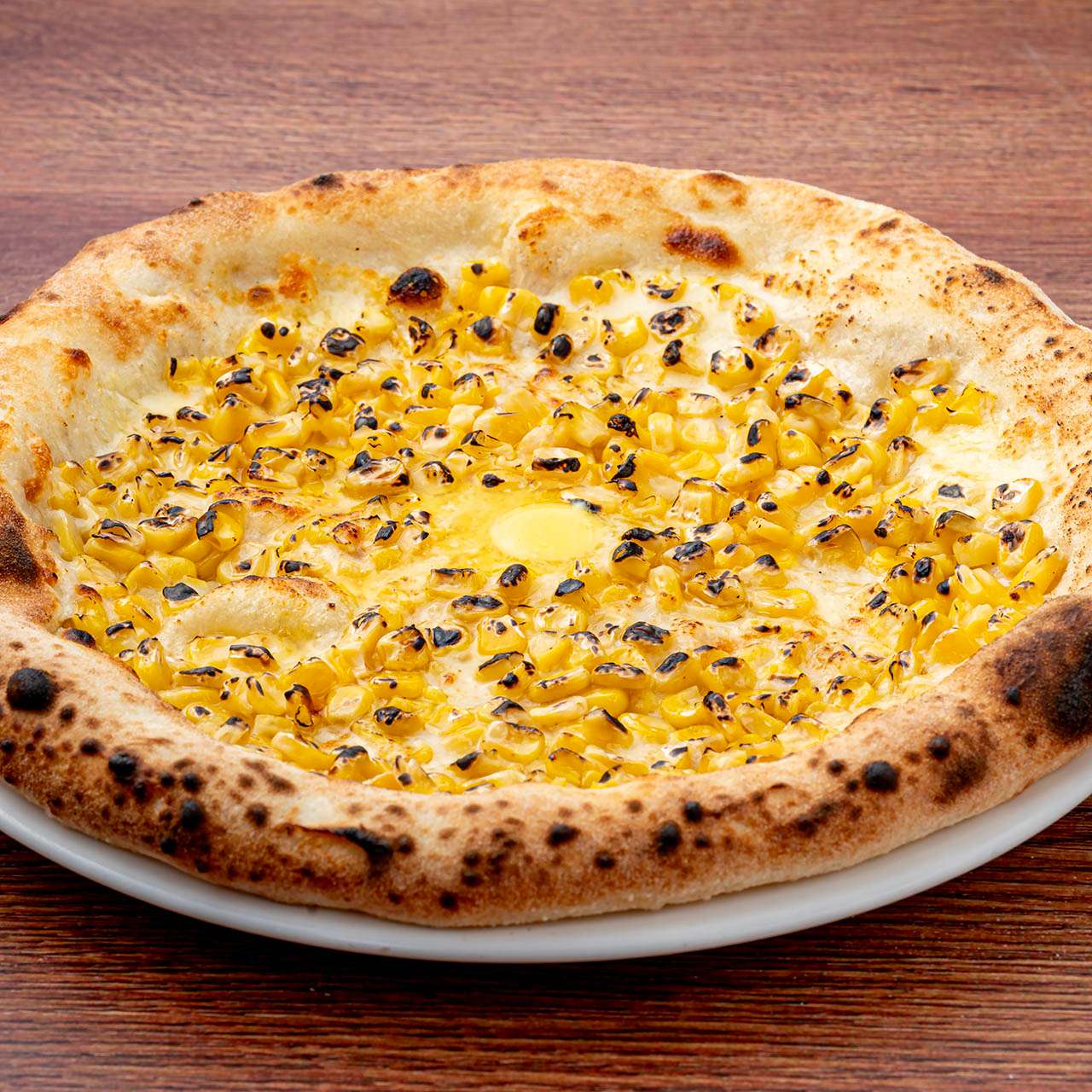 焼きとうもろこしピザ