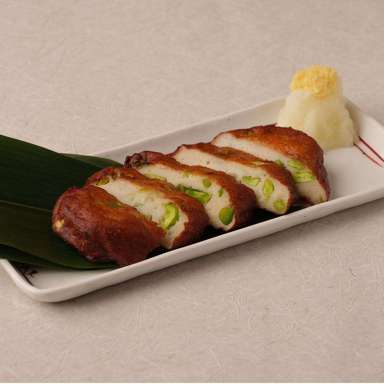 そら豆のさつま揚げ