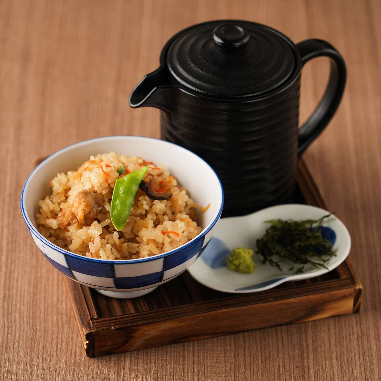 鶏めし白湯茶漬け