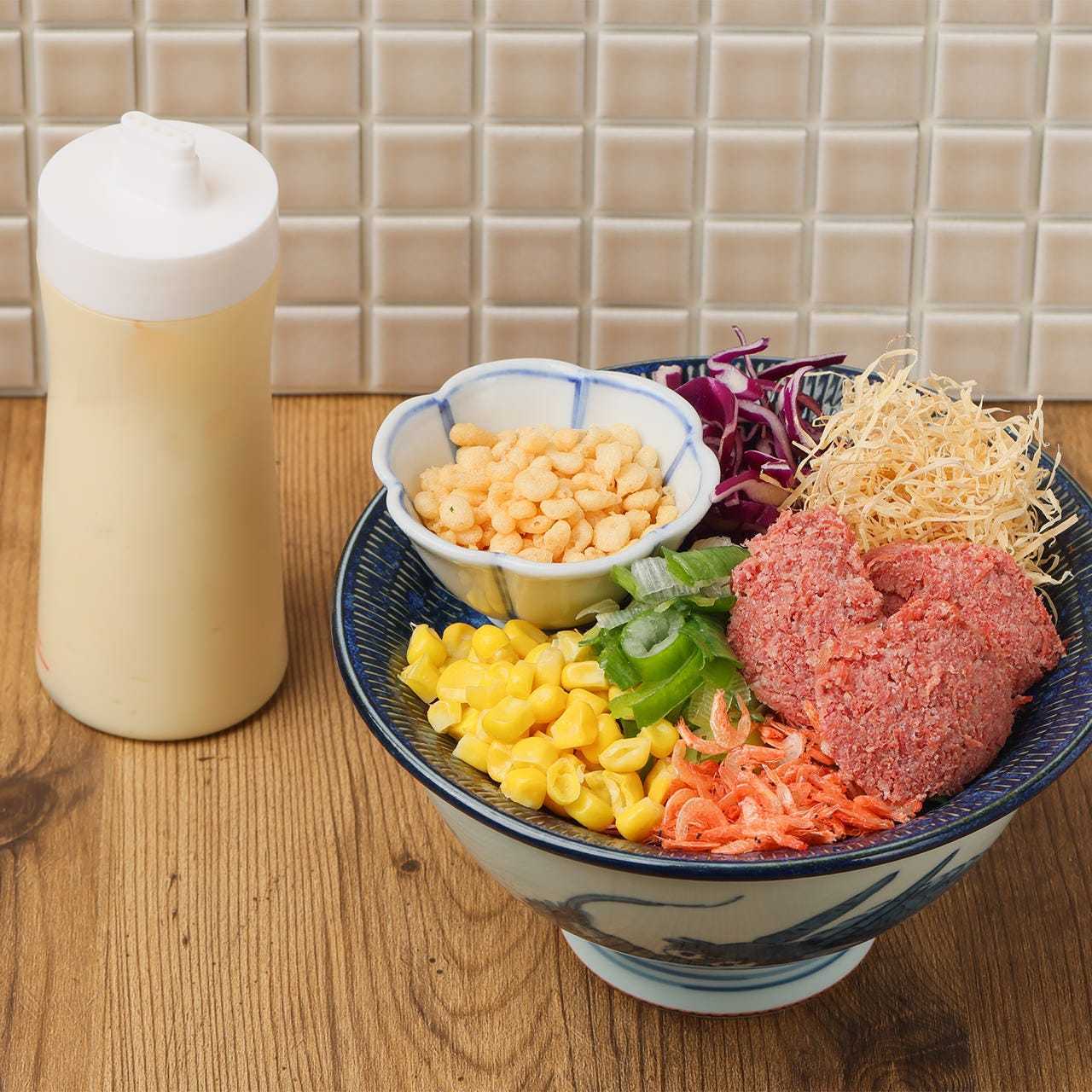 コンビーフマヨもんじゃ