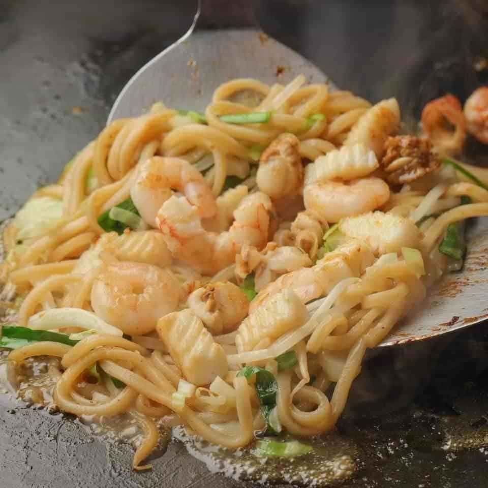 海鮮塩焼きそば