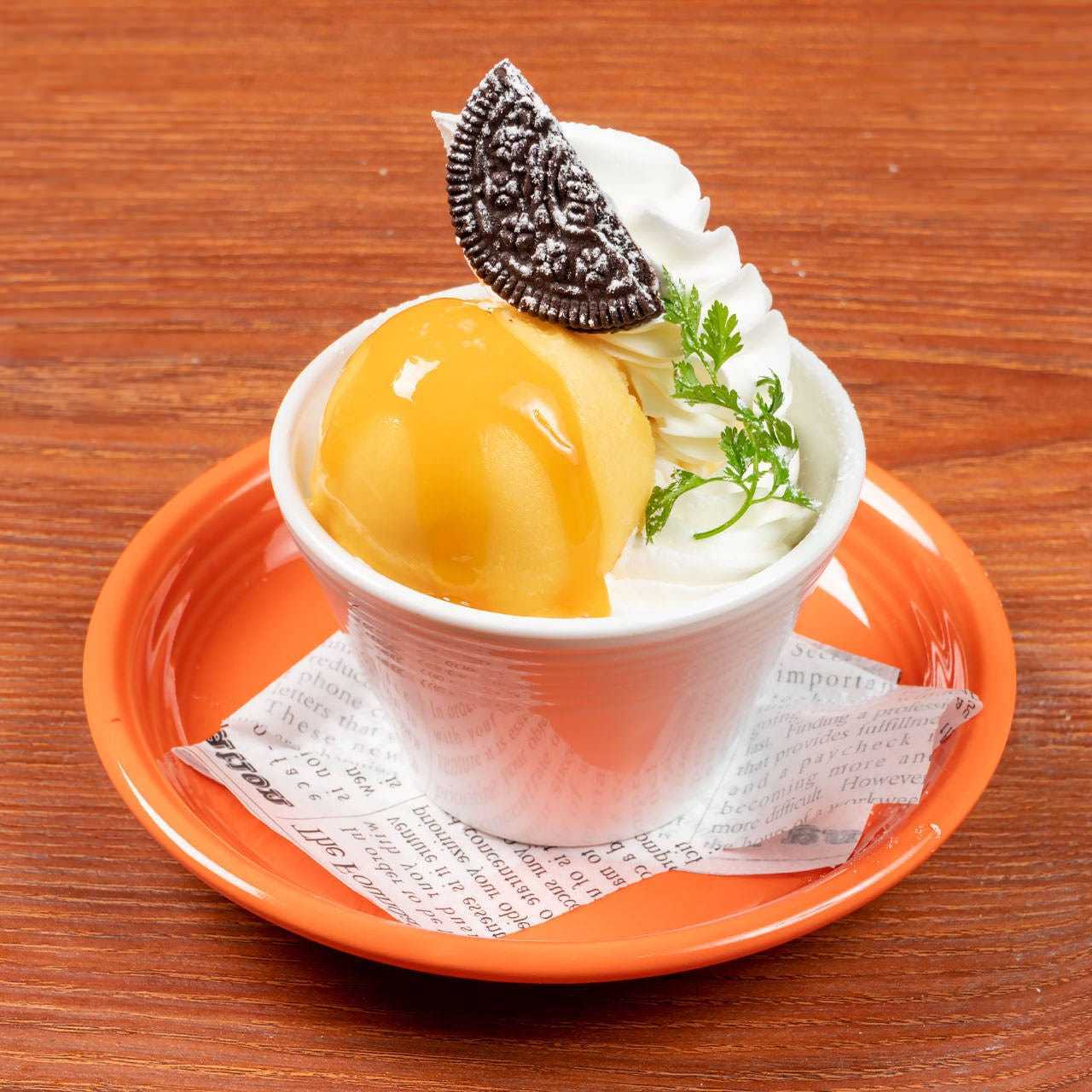 季節の〆パフェ