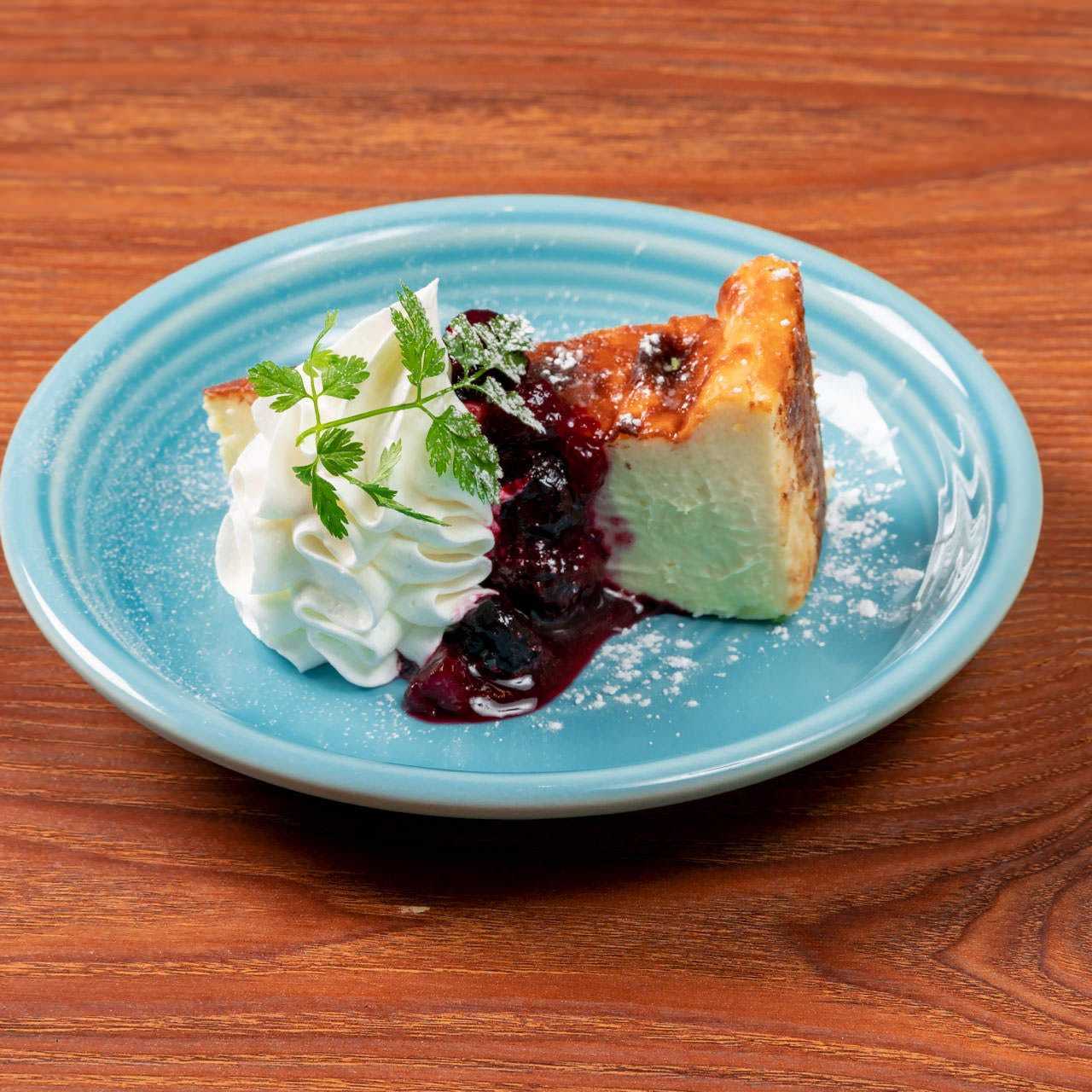 ミニバスクチーズケーキ