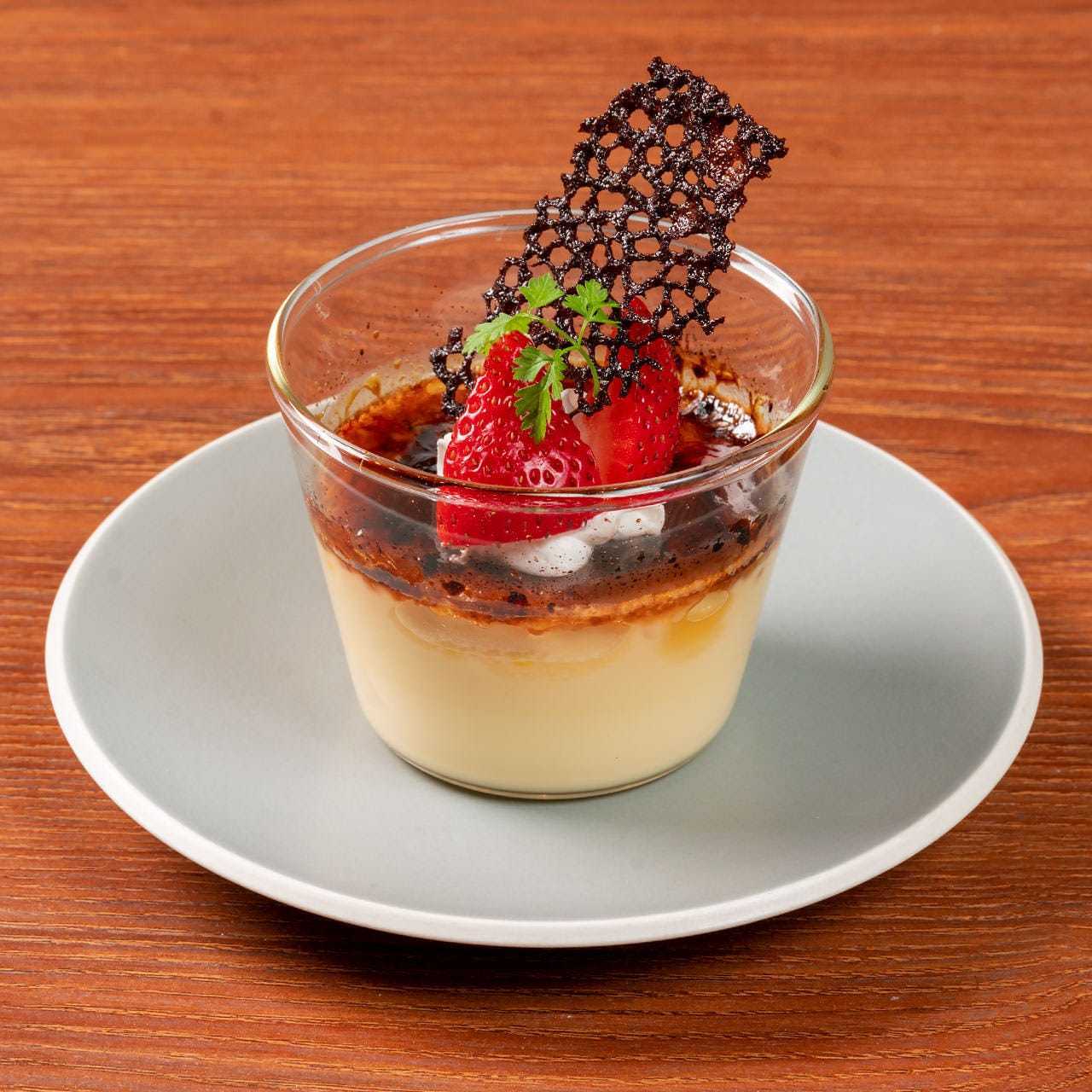 クリームチーズのブリュレ