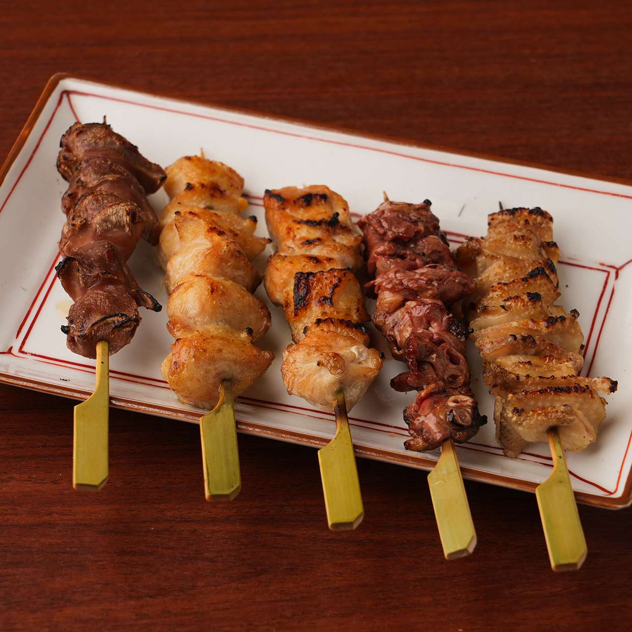 焼き鳥５本盛り