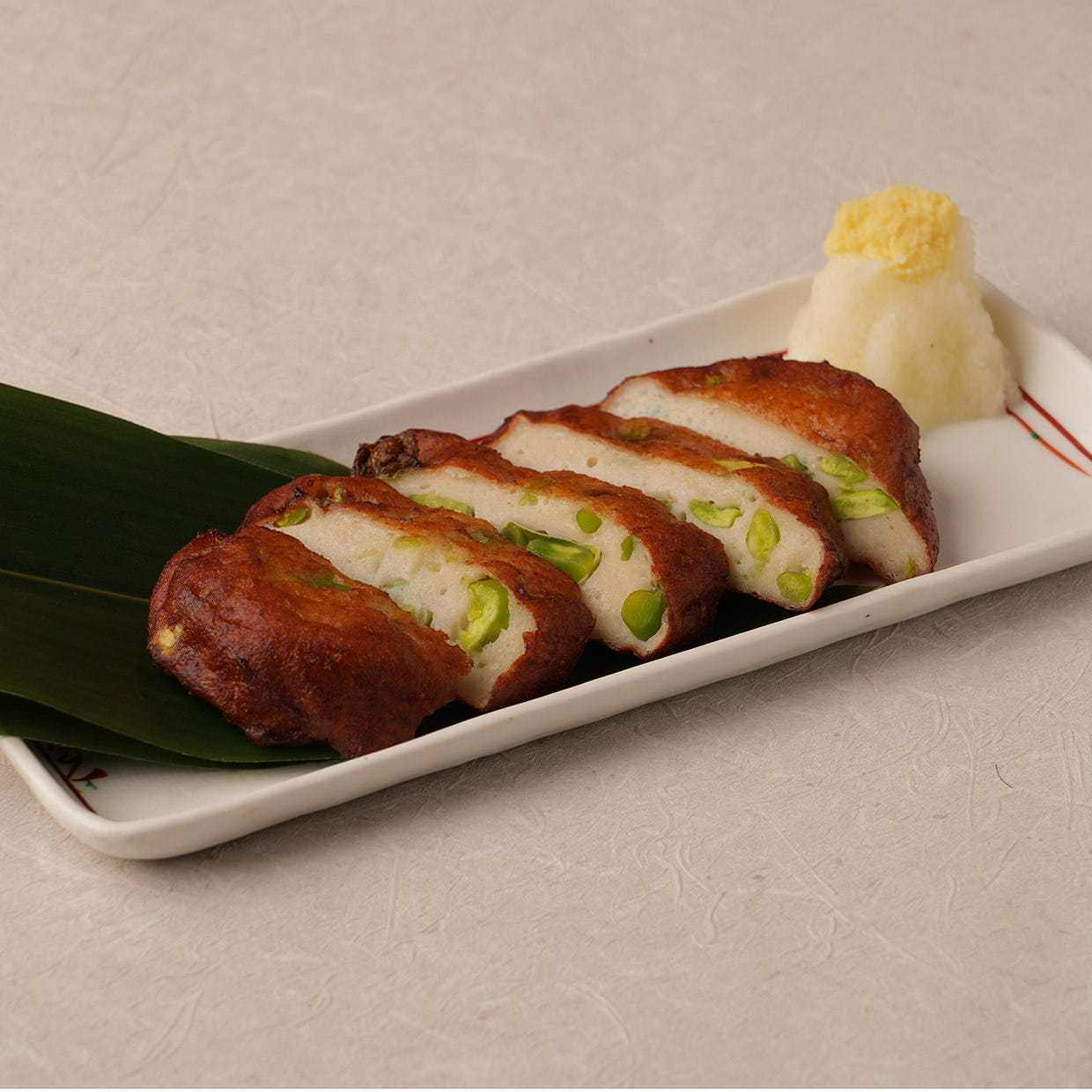 そら豆のさつま揚げ