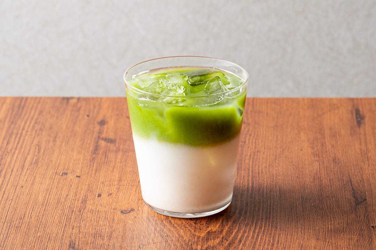 甘酒抹茶ラテ