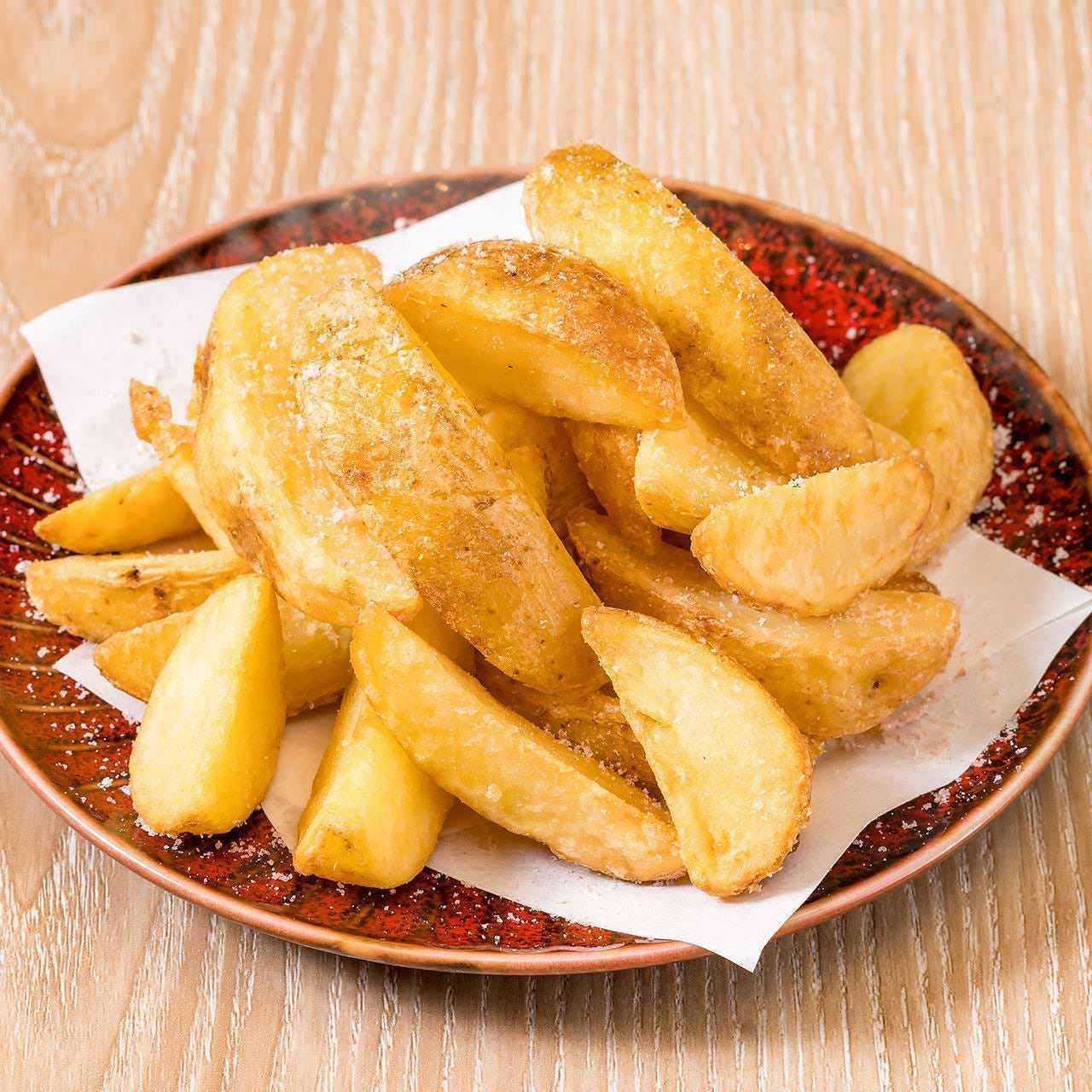 French fries (rock salt)