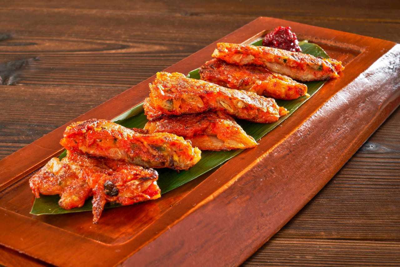 大白菜泡菜和蛤蜊炒菜