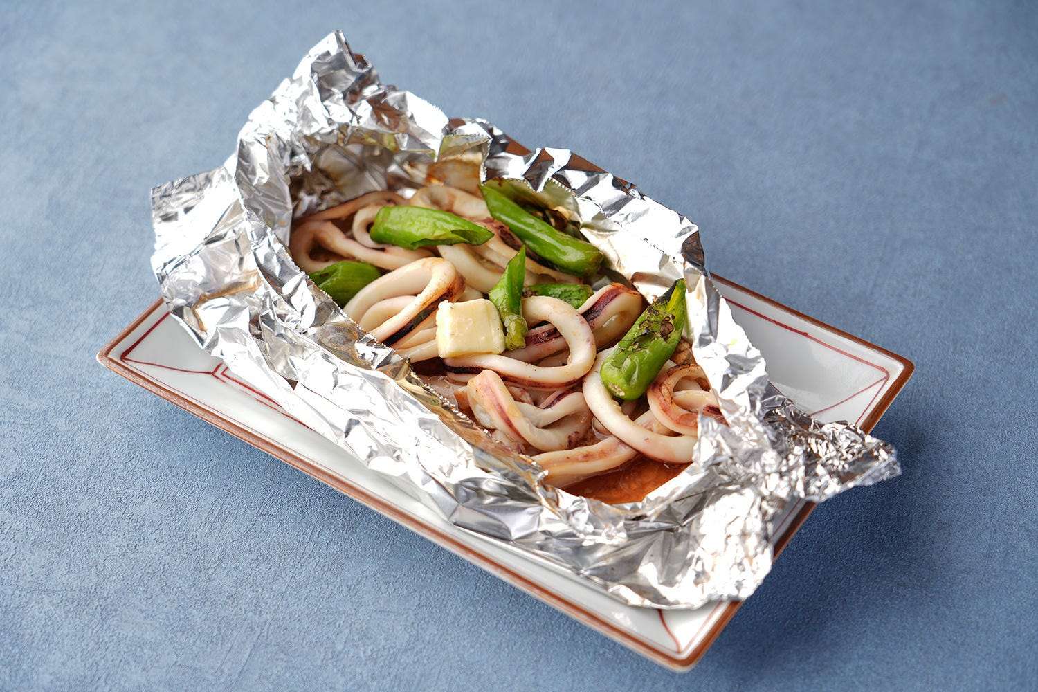 いかの肝バター焼き