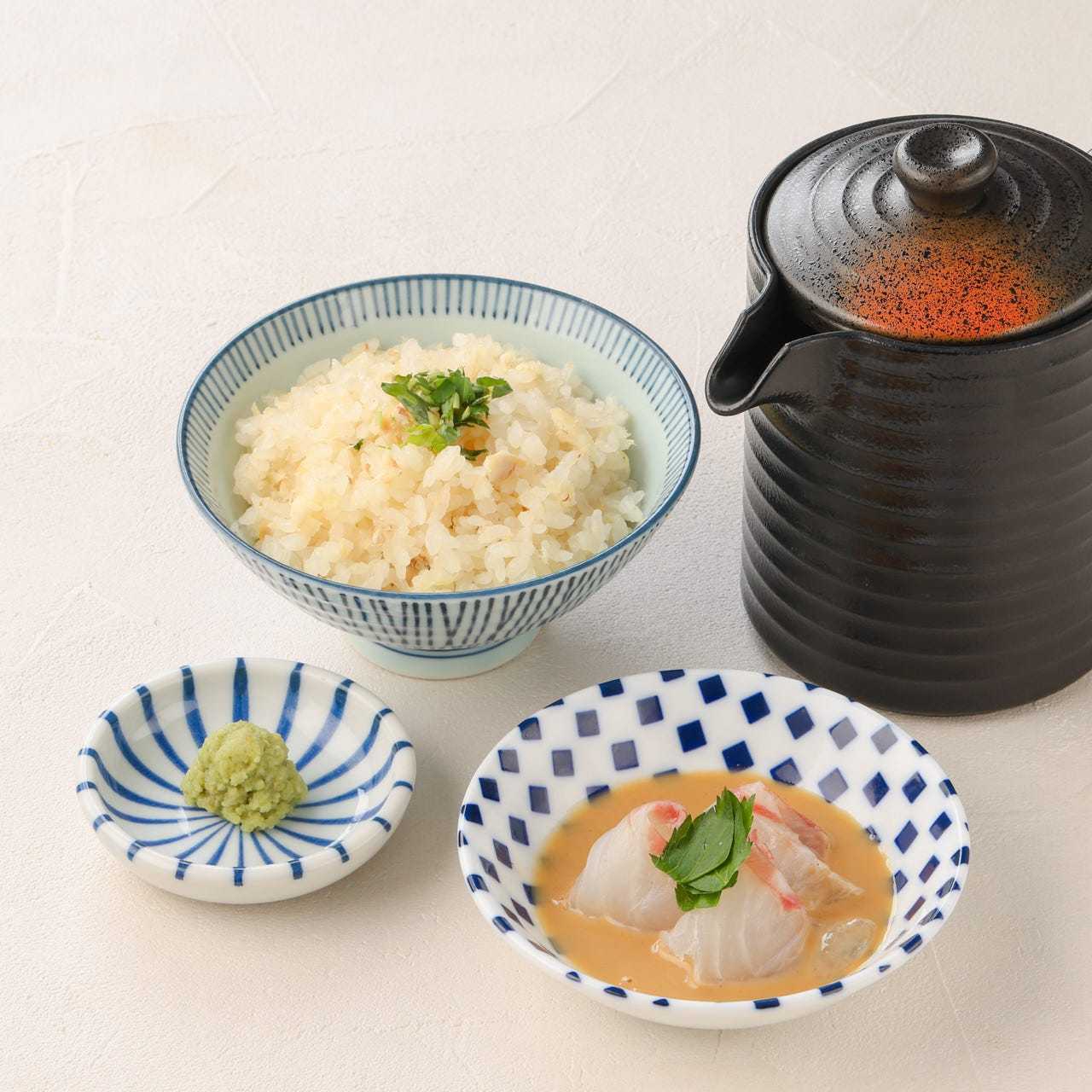 鯛茶漬けセット～鯛の胡麻漬け・鯛出汁～