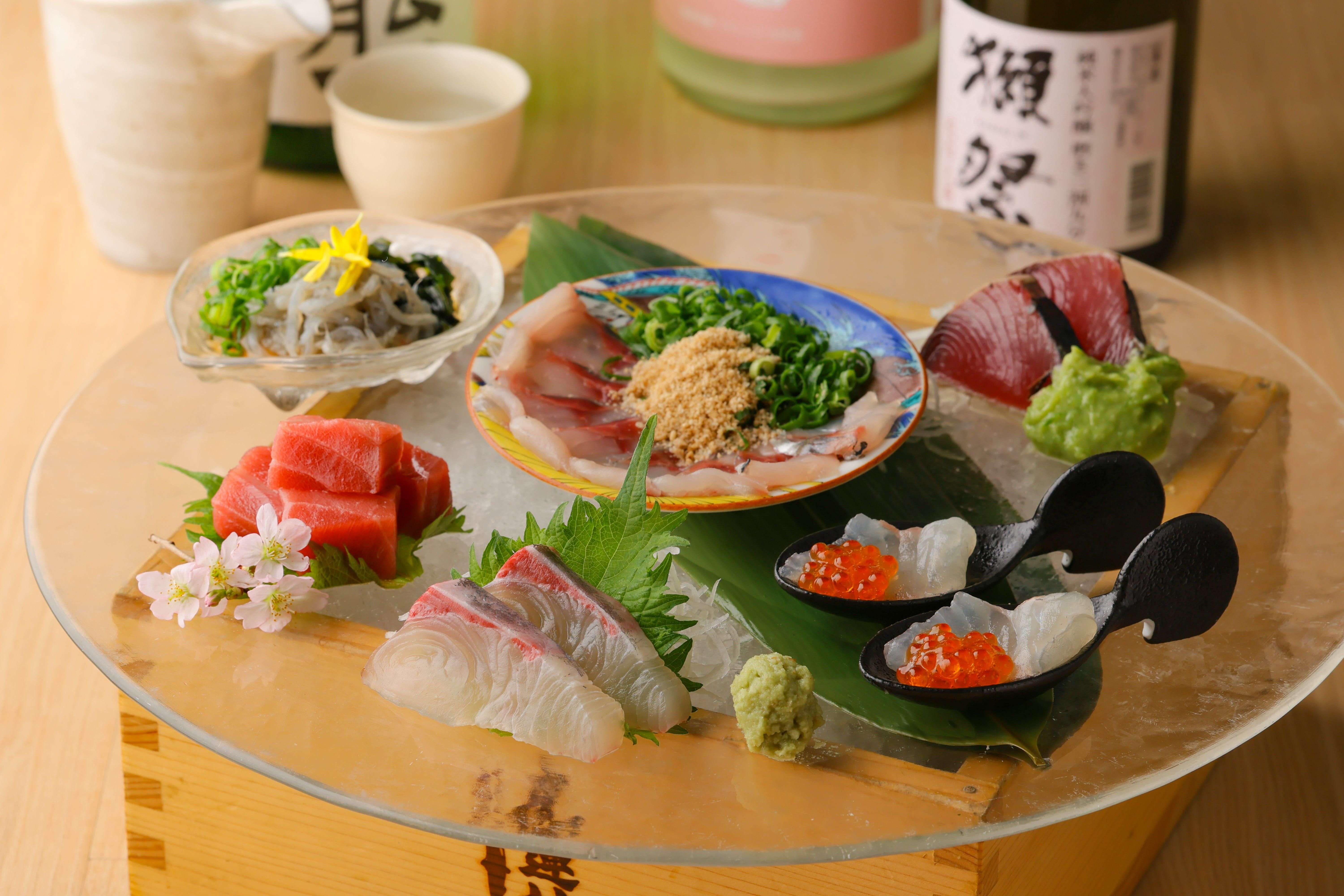 ★刺身盛り合わせ　５種(春)