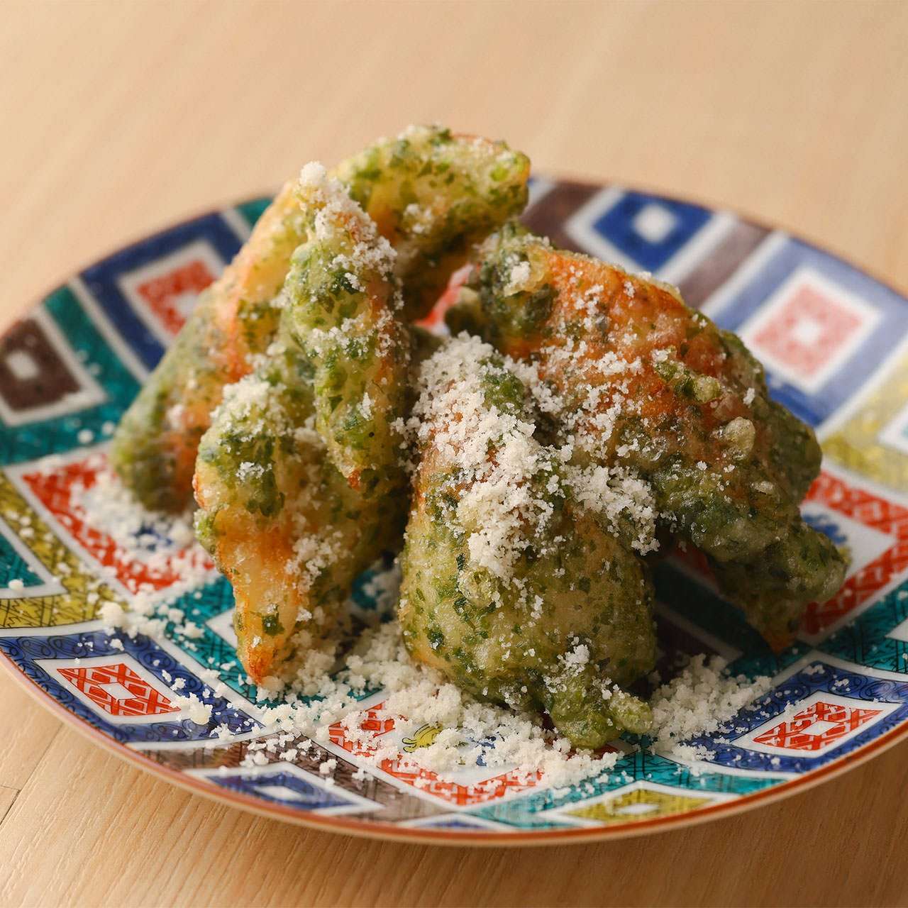 鯛ちくわチーズの磯場揚げ
