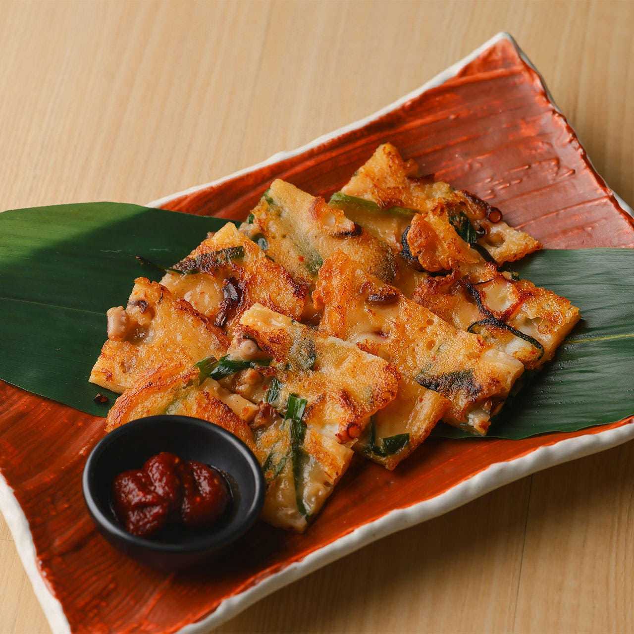 Octopus Kimchi Pancake