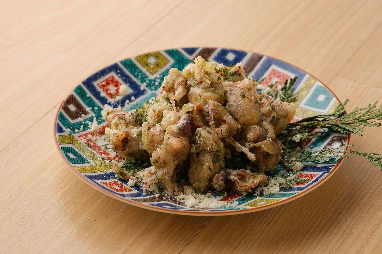 Firefly squid tempura