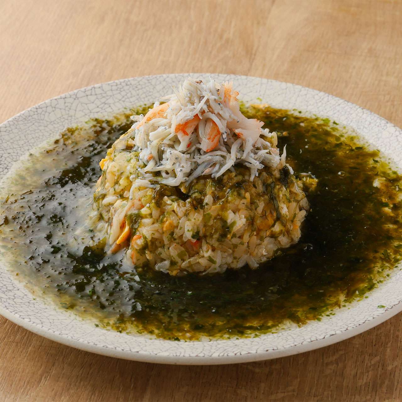 ド！青さあんかけしらすチャーハン