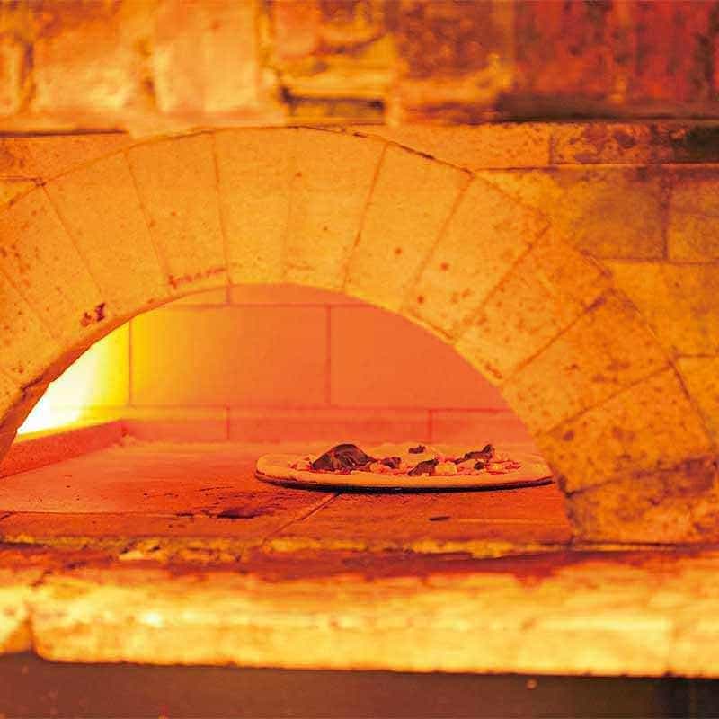 Wood-fired pizza made by skilled artisans!