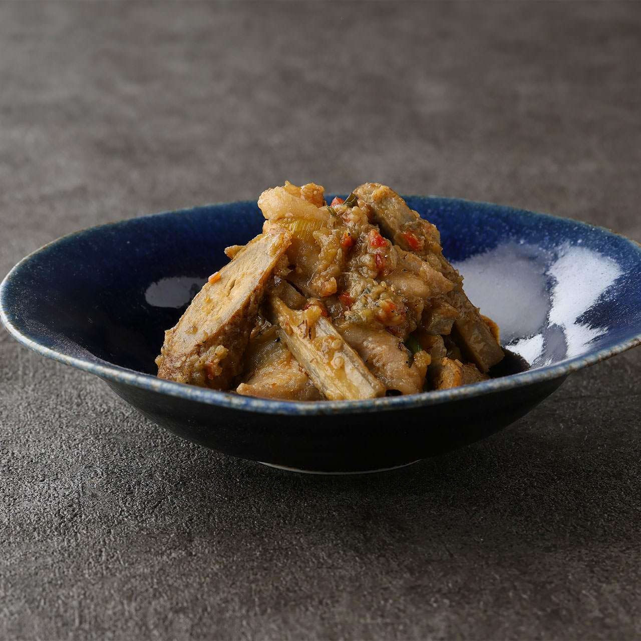 牛蒡の油味噌炒め