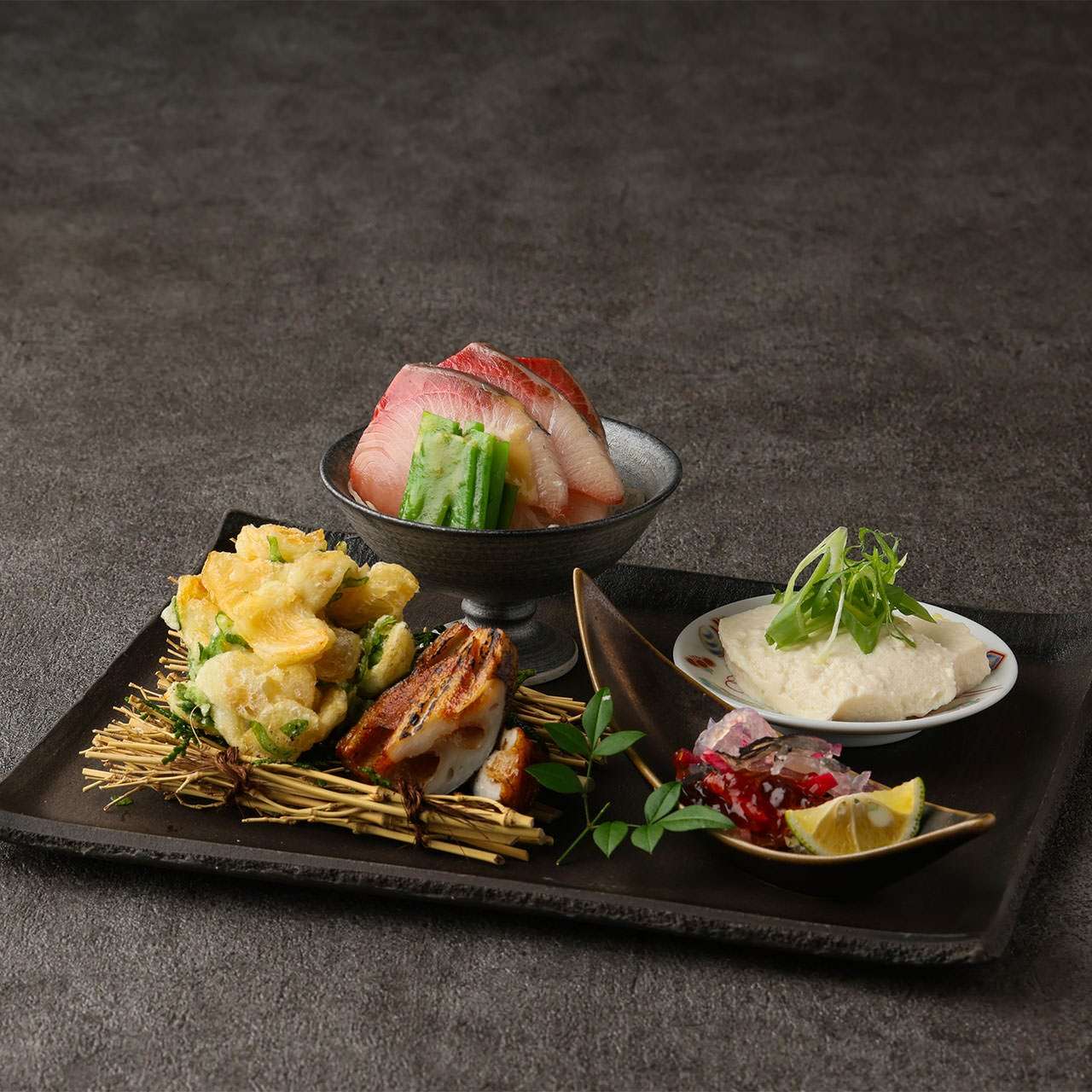 燦のおきまり　四点盛り合わせ