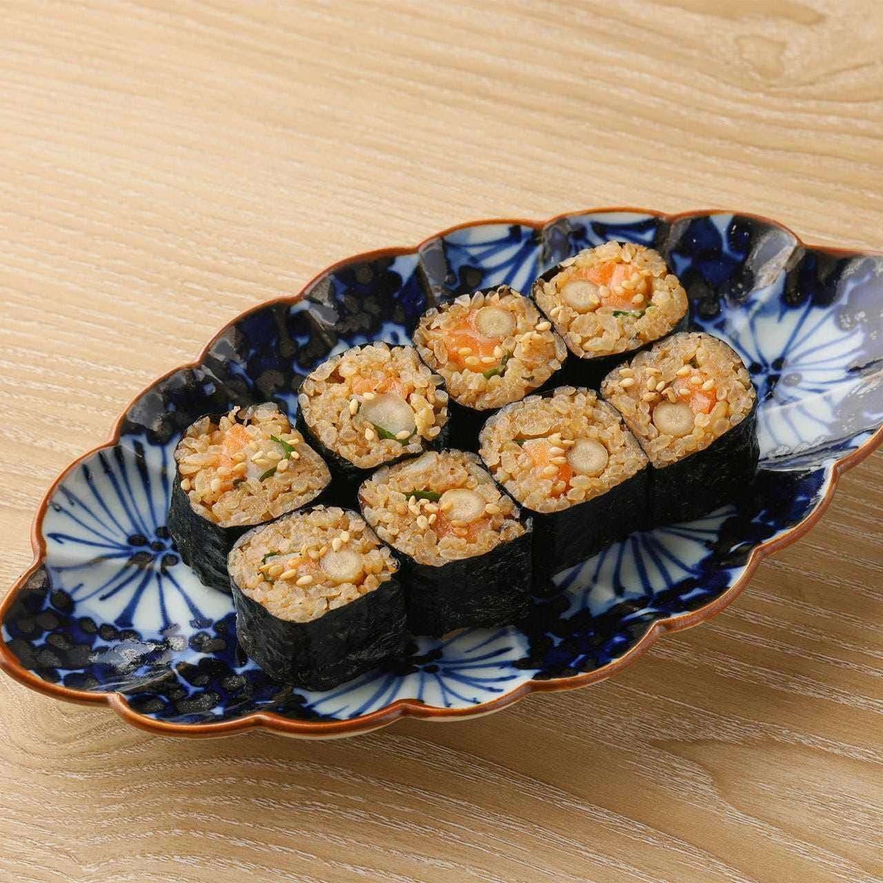 キングサーモンとごぼうのアテ巻き