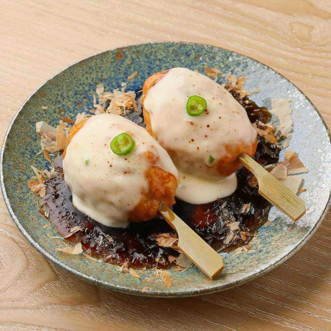 青唐チーズつくね串