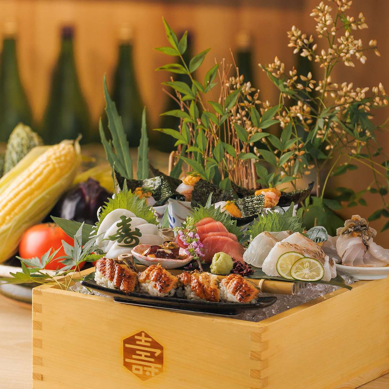 Midsummer seafood platter