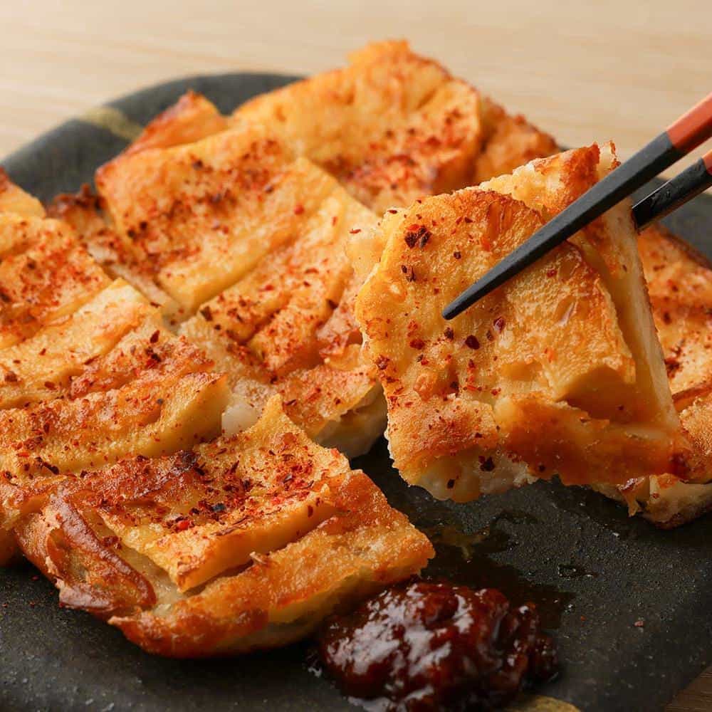 筍と新玉葱のチヂミ