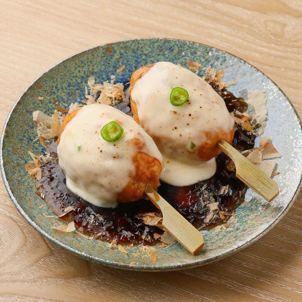 青唐チーズつくね串