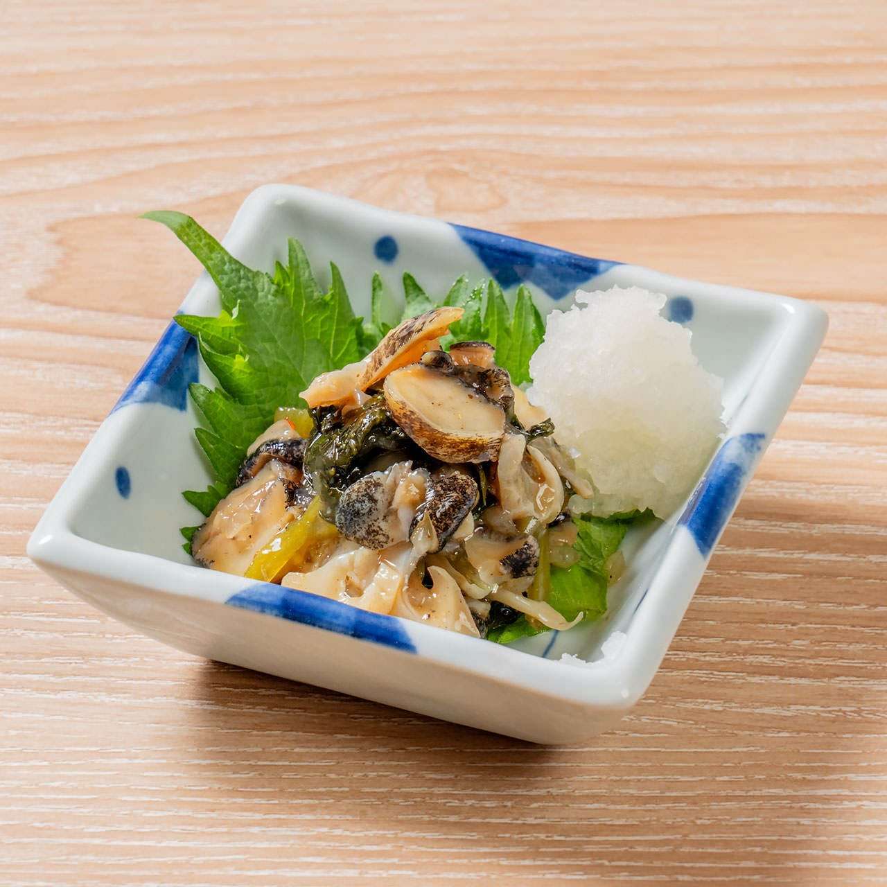 つぶ貝わさび和え