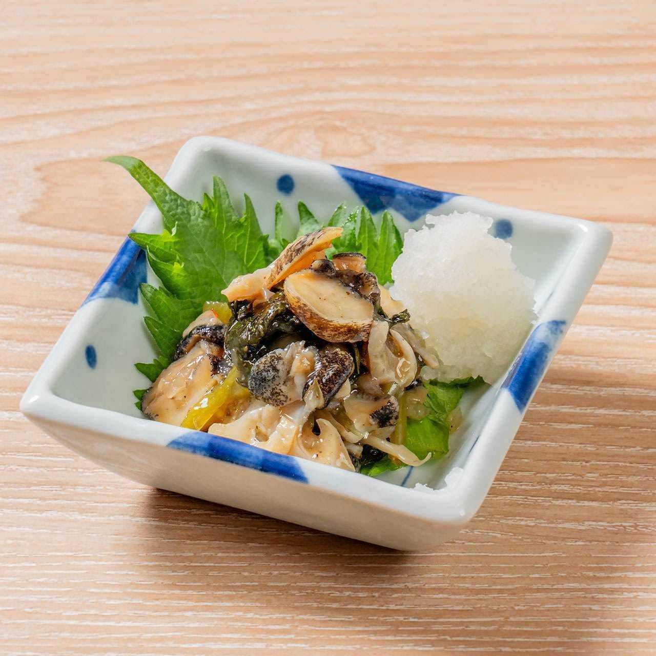 つぶ貝わさび和え