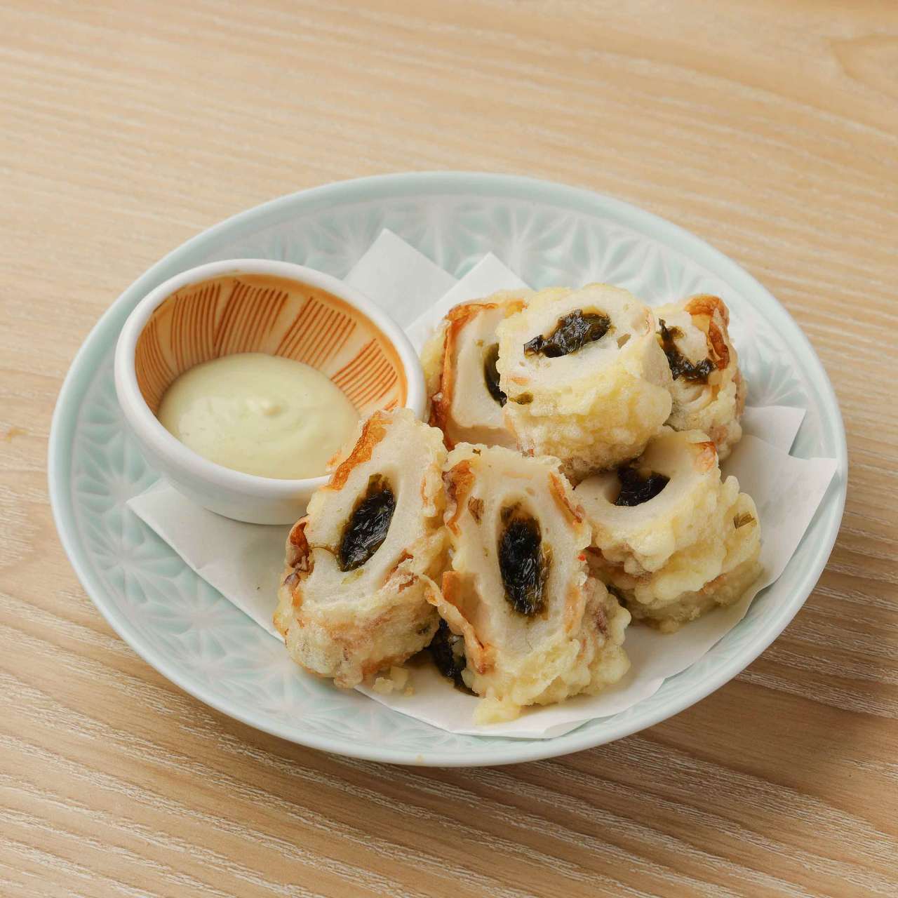 ちくわ山葵磯辺揚げ