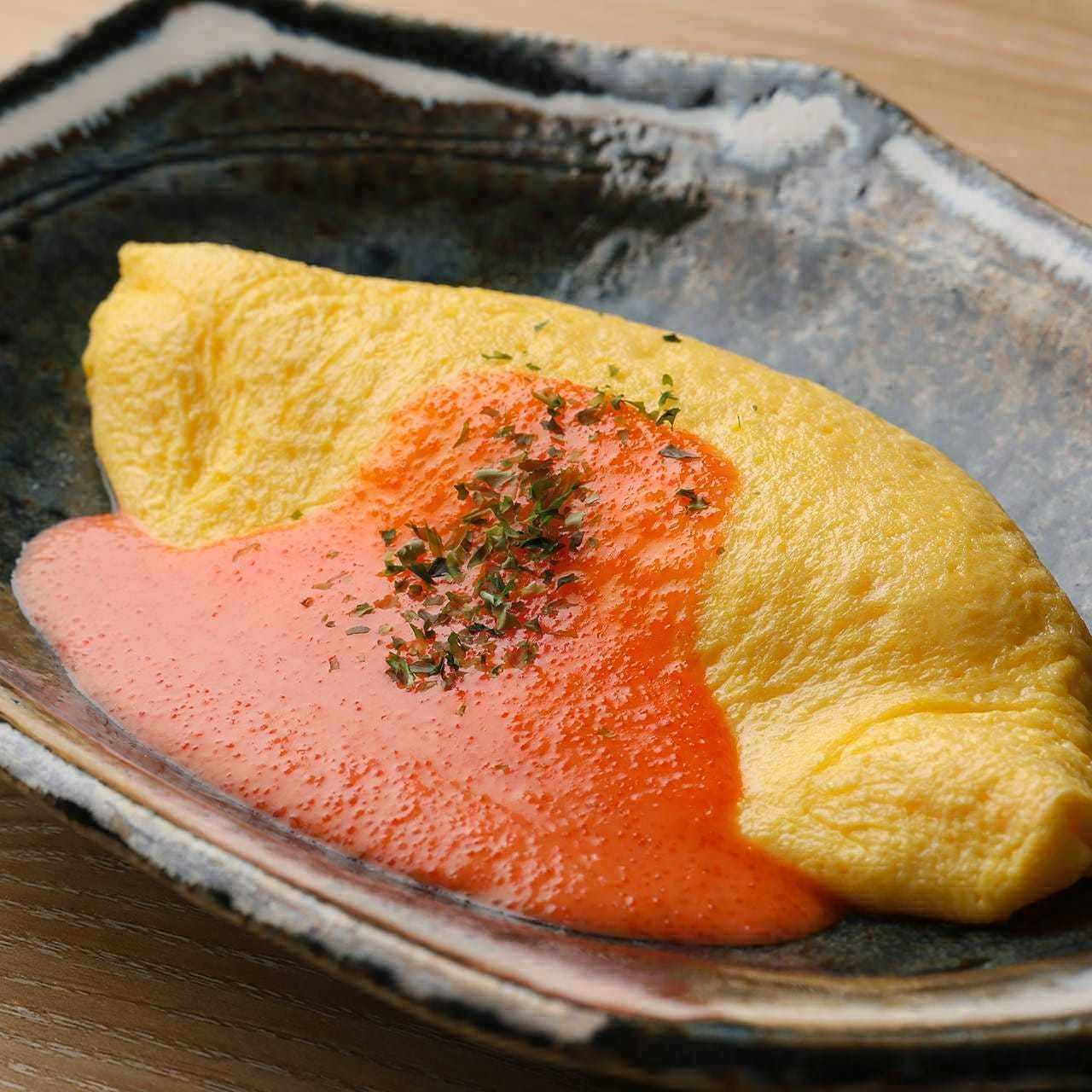 明太だしまきオムレツ