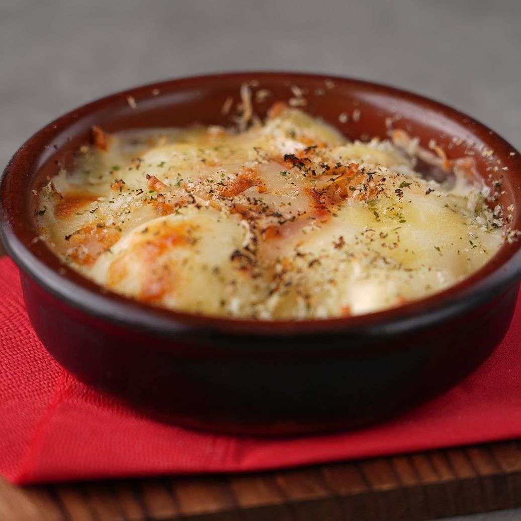 ほうれん草とニョッキのグラタン