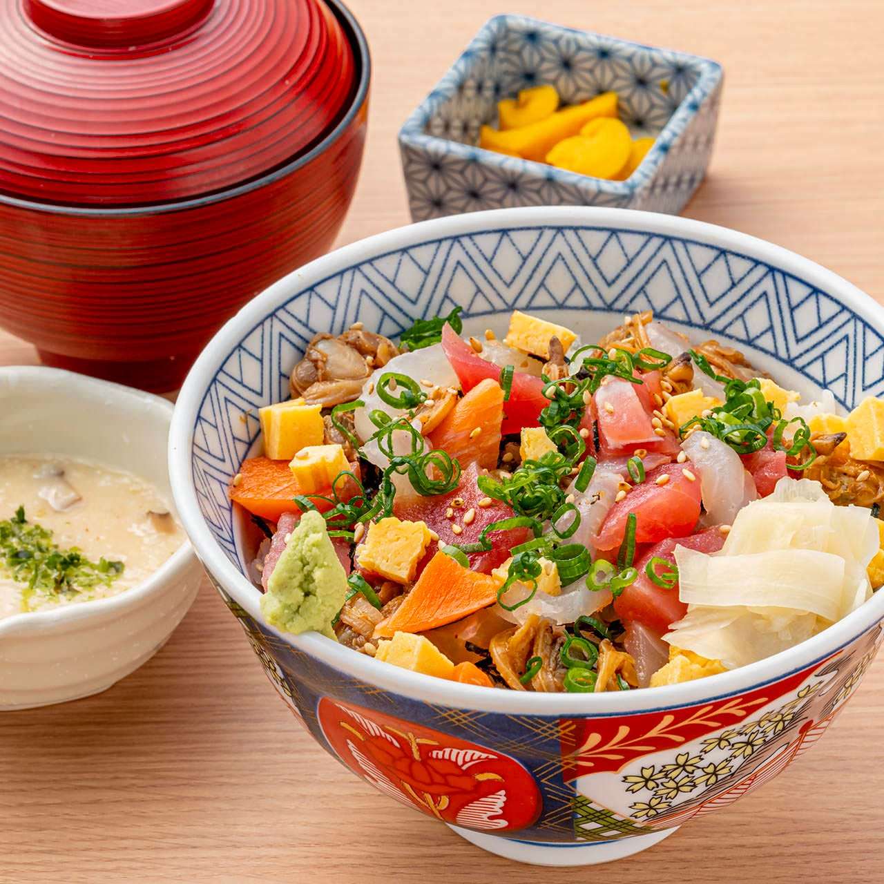 青椒味噌山藥碎米飯